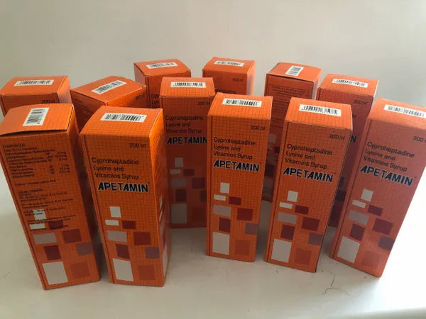 Half Case 12 Bottles of Apetamin Weight Gain Syrup (Authentic)