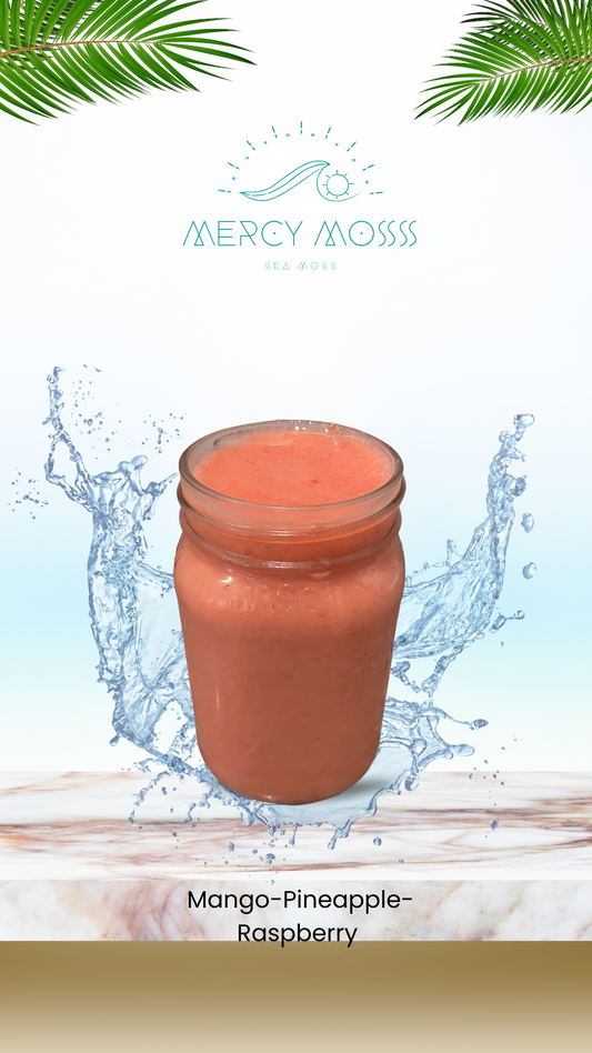 Mango-Pineapple-Raspberry Sea Moss